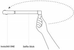 Insta360 Bullet Time Bundle (Selfie Stick + Handle)