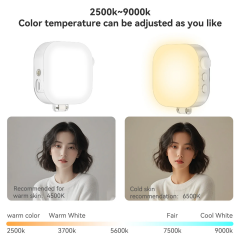 Telesin Magnetic Selfie Ice Cube Light Işık