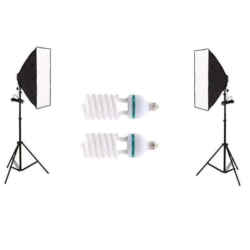 Fancier 160 Watt 2'li Sürekli Işık Softbok Seti