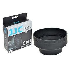 JJC 52mm 3 Kademeli Katlanabilir Silikon Parasoley