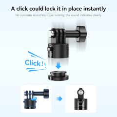 Telesin Magnetic Quick Release Adapter Set