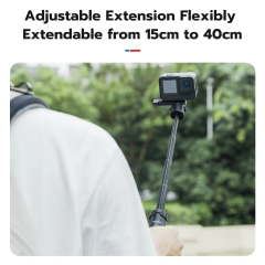 Telesin Mini Tripod Selfie Stick (40CM)