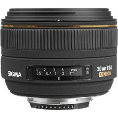 Sigma 30mm f/1.4 EX DC HSM Otomatik Odaklı Lens Nikon Dijital