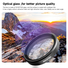 Osmo Action 5 Pro CPL+ND8/16/32 Filtre Seti