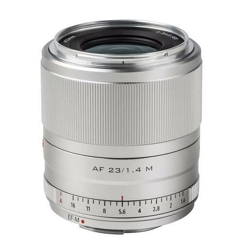 Viltrox AF 23mm F1.4 M Gümüş Lens - Canon EF-M-Mount