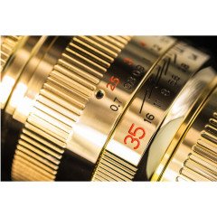 TTArtisan 35mm f/1.4 Lens 24 Ayar Altın Kaplama (Leica M Mount) Ön Sipariş