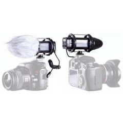Boya BY-V02 Condenser DSLR Kamera Mikrofonu