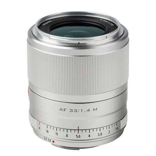 Viltrox AF 33mm F1.4 M Gümüş Lens - Canon EF-M-Mount