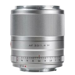 Viltrox AF 33mm F1.4 M Gümüş Lens - Canon EF-M-Mount