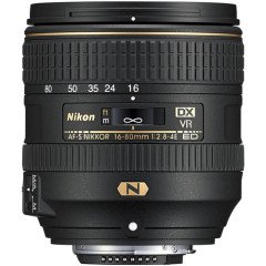 Nikon AF-S 16-80mm f/2.8-4 VR Lens