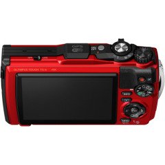 Olympus TG-6 Sualtı Fotoğraf Makinesi Kırmızı