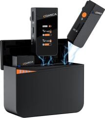 Comica Vimo C3 (2) Kanallı Mini Kablosuz Yaka Mikrofonu