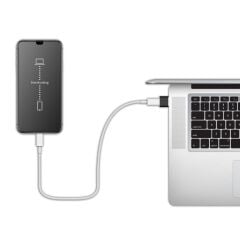 Comica CVM-USBC-A OTG USB-C'den USB-A'ya Adaptör