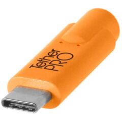 Tether Tools TetherPro USB-C to USB 3.0 Micro-B Dik Açılı 4.6 m Bağlantı Kablosu