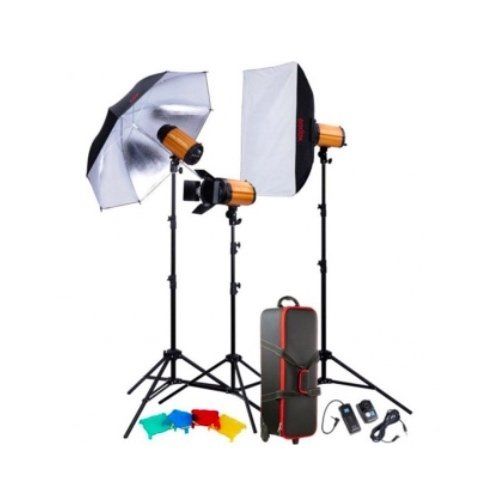 Godox Smart 250SDI 3'lü Paraflaş Kit (250 watt)