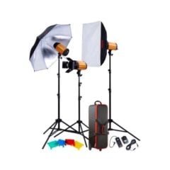 Godox Smart 250SDI 3'lü Paraflaş Kit (250 watt)