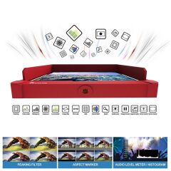 Sanger A7S Full HD 7'' IPS Kamera Monitör + F570 Batarya + Şarj Kit