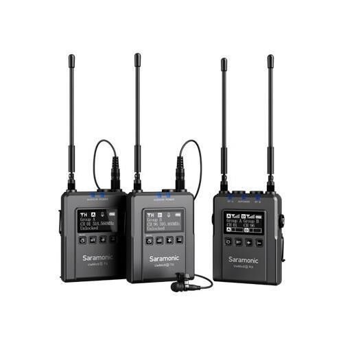 Saramonic UwMic9S Kit 2 (RX+TX+TX) Kablosuz Yaka Mikrofonu