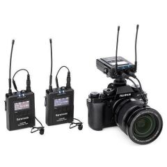 Saramonic UwMic9S Kit 2 (RX+TX+TX) Kablosuz Yaka Mikrofonu