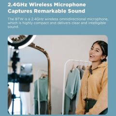 Saramonic BTW Bluetooth Kablosuz Yaka Mikrofonu