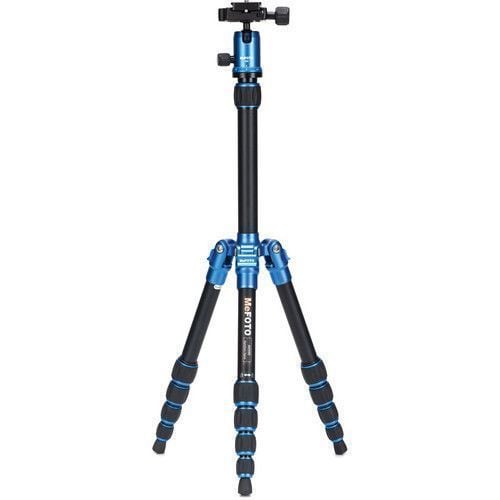 Mefoto A-0350Q0 Mag.Alum.Colorful Travel Angel Tripod Mavi