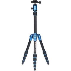 Mefoto A-0350Q0 Mag.Alum.Colorful Travel Angel Tripod Mavi