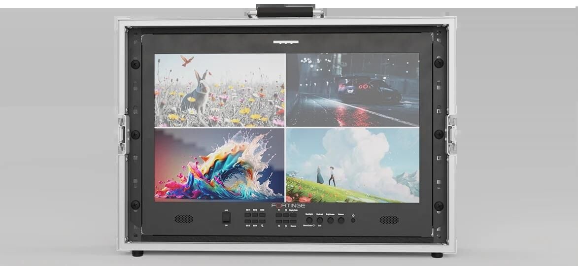 Fortinge PRO215 Quad SDI Broadcast Monitör