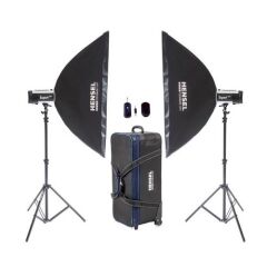 Hensel Expert D 1000w 2'li Paraflaş Set