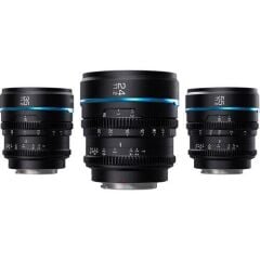 Sirui Night Walker T1.2 S35 Sony E Mount Cine Prime 3'lü Lens Kit