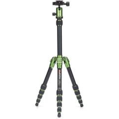 Mefoto A-0350Q0 Mag.Alum.Colorful Travel Angel Tripod Yeşil