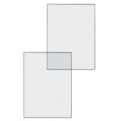 Kaiser Glass Inserts AN glass/flat glass 6 x 9 cm (4433)