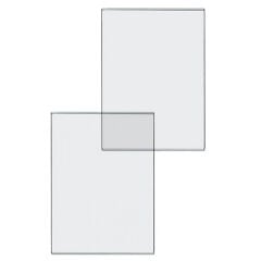 Kaiser Glass Inserts AN glass/flat glass 6 x 9 cm (4433)