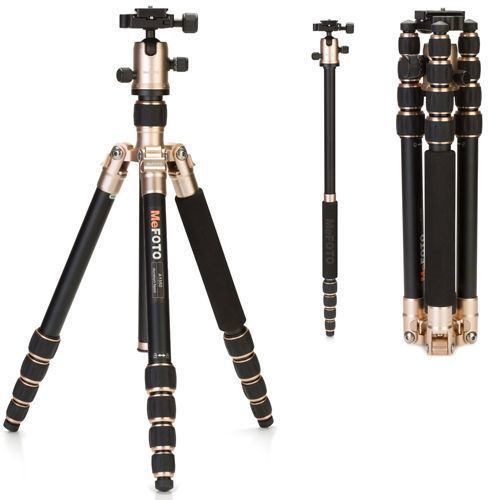Mefoto A-1350Q1 Mag.Alum.Colorful Travel Angel Tripod Altın