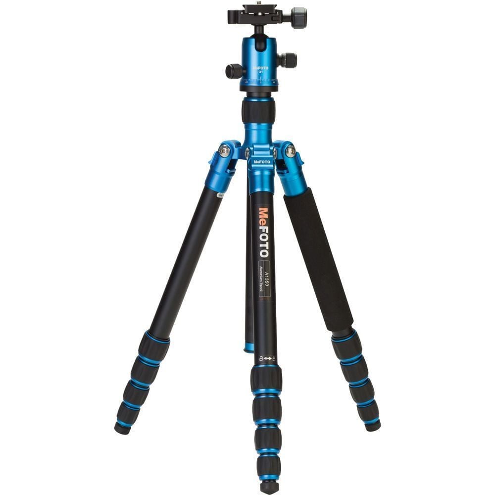 Mefoto A-1350Q1 Mag.Alum.Colorful Travel Angel Tripod Mavi