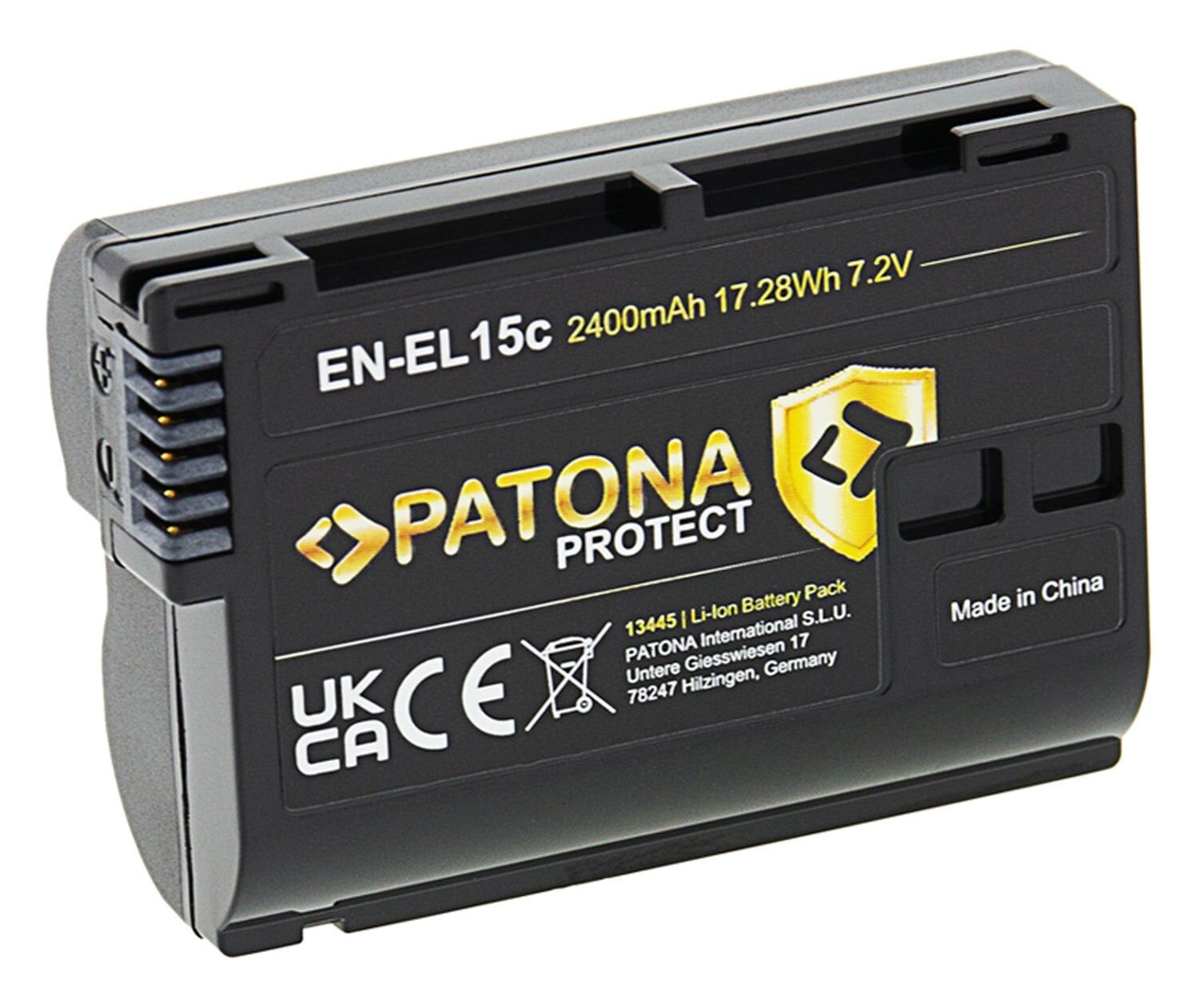 PATONA 13445  PROTECT Battery f. Nikon EL15C