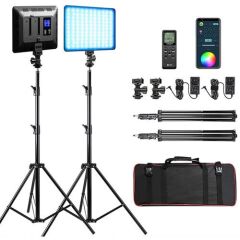 Viltrox Weeylite Sprite 20 RGB Led Panel (2'li Kit)