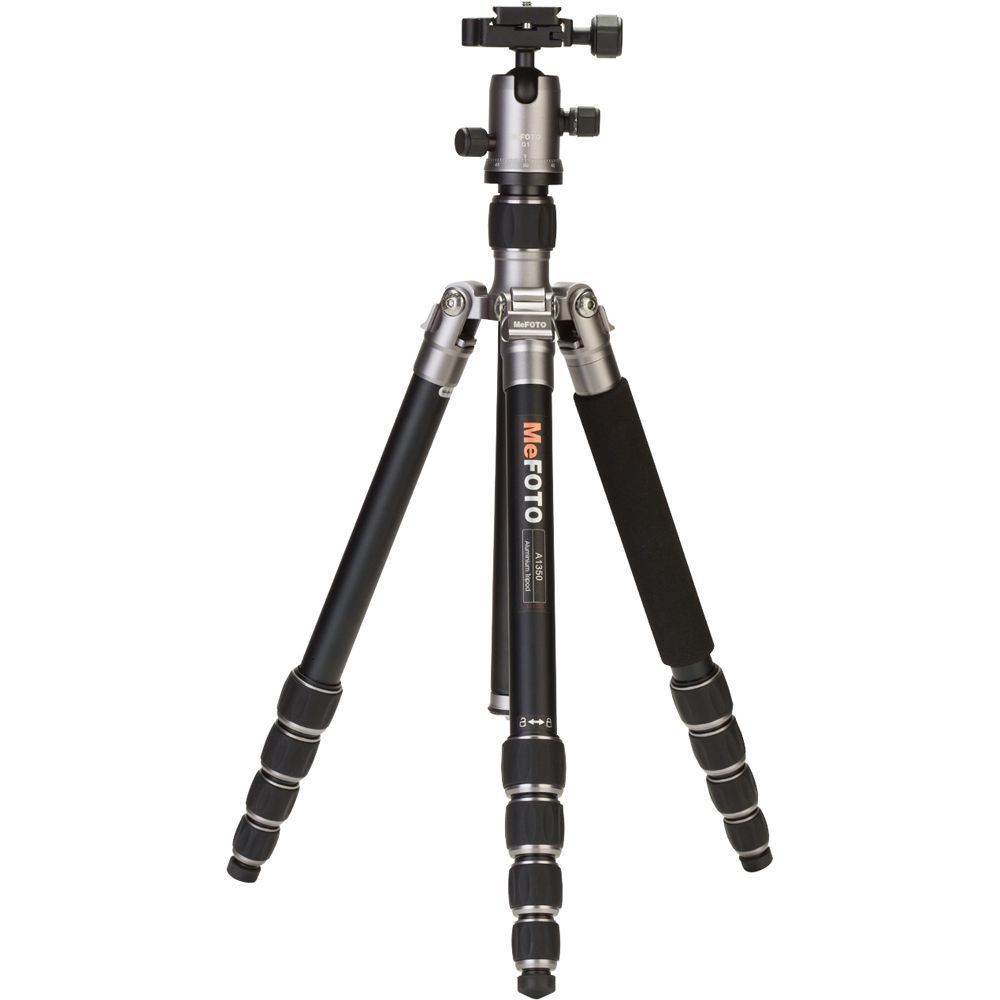 Mefoto A-1350Q1 Mag.Alum.Colorful Travel Angel Tripod Titanyum