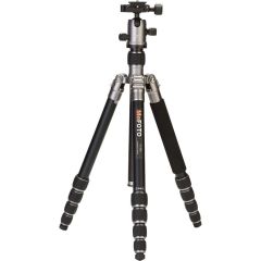 Mefoto A-1350Q1 Mag.Alum.Colorful Travel Angel Tripod Titanyum