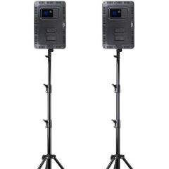 Viltrox Weeylite Sprite 40 RGB Led Panel (2'li Kit)