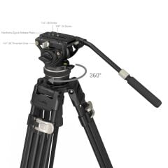 SmallRig  AD-80 4163 FreeBlazer  Alüminyum Alaşımlı Tripod Seti