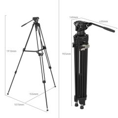 SmallRig  AD-80 4163 FreeBlazer  Alüminyum Alaşımlı Tripod Seti
