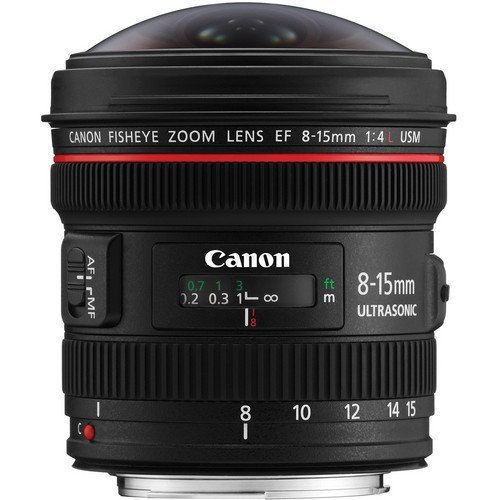 Canon EF 8-15mm f/4L USM Balıkgözü Lens