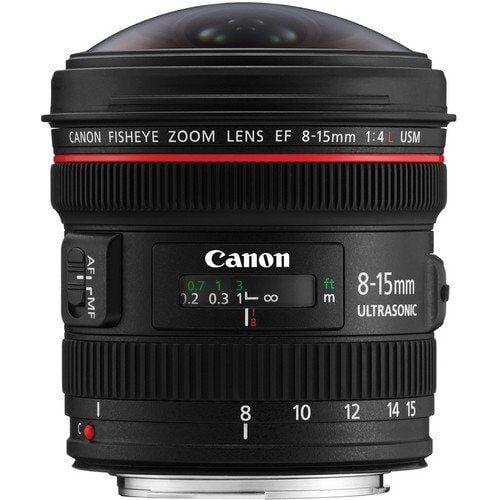 Canon EF 8-15mm f/4L USM Balıkgözü Lens