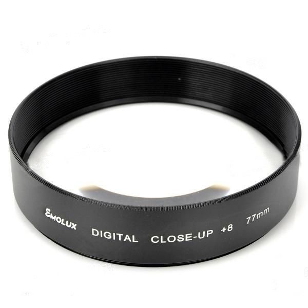 Emolux 77mm Close Up +8