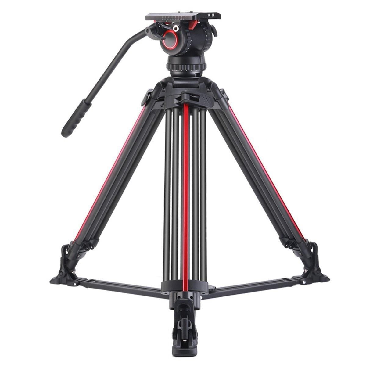 Miliboo M15DL Hidrolik Kafalı Profesyonel Alüminyum Tripod