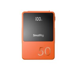 SmallRig 4871 VB50 Mini V Montajlı Pil (Turuncu)