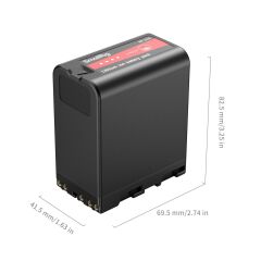 SmallRig 4670 BP-U60 Video Kamera Pili