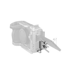 SmallRig 4829 USB-C ve Çoklu Kablo Kelepçesi Sony FX3 / FX30  HawkLock Hızlı Çıkarma Kafesi için