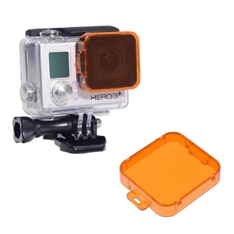 Sanger GoPro Standart Housing İçin Turuncu Filtre