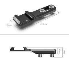 SmallRig 2879 Işık ve Mikrofon için Metal Ayak Uzantısı